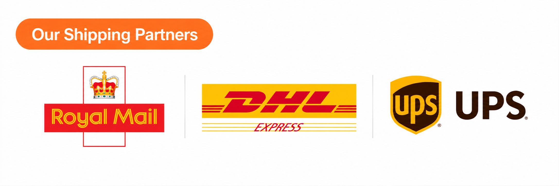 Our Shipping Partners - Nail Tech Gifts UK