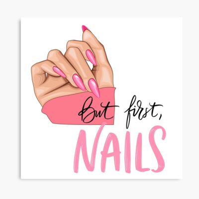 Boss Nails Bold Nail Art Glam Poster