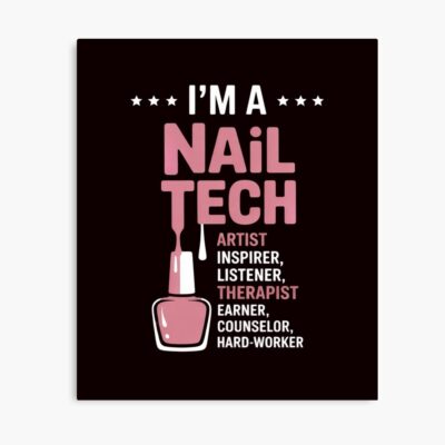 Nail Technician Counselor Design Poster