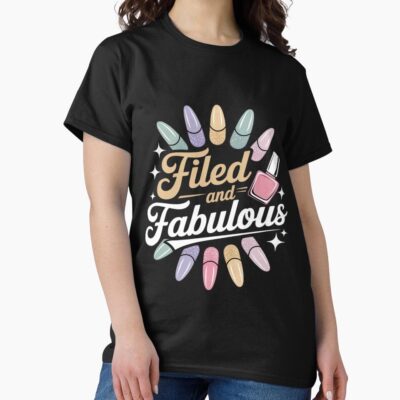 Nail Artist Cuticle Queen Boss Life T-shirt