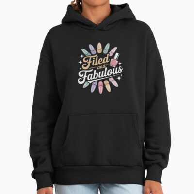 Nail Artist Cuticle Queen Boss Life Hoodie