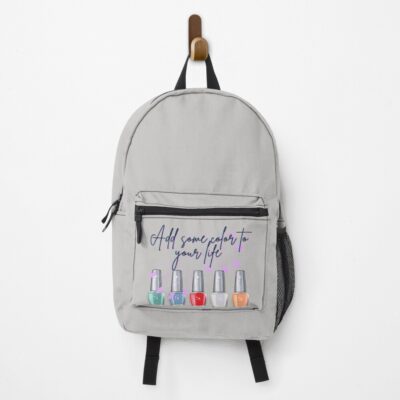 Add Some Color With Nail Polish Backpack