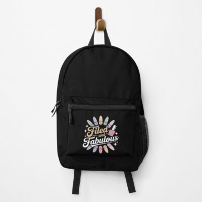 Cuticle Queen Nail Artist Tech Boss Backpack