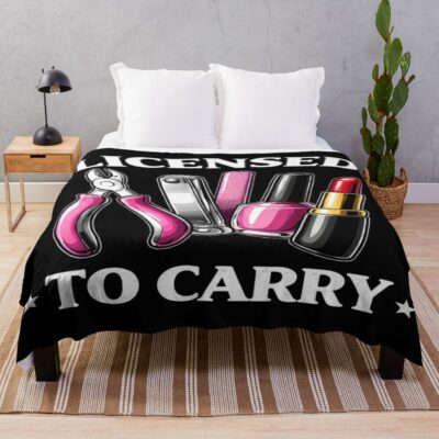 Licensed To Carry Simple Throw Blanket