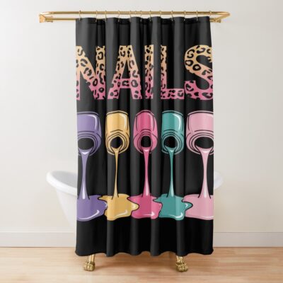 Lady School Cafeteria Life Shower Curtain