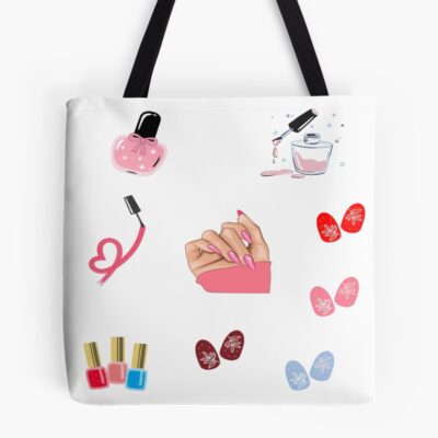 Diva Nail Art Aesthetic Style Tote Bag