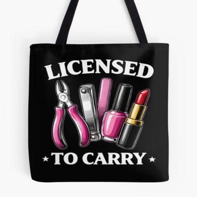 Licensed To Carry Statement Tote Bag